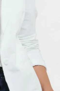 Best Maha White Sequin Jacket - IS42 Coats & Jackets