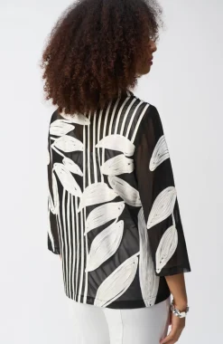 Outlet Mesh and Satin Soutache Jacket - JR67 Coats & Jackets