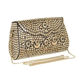 Outlet Metallic Mini Bag | Gold | BL1 Handbags