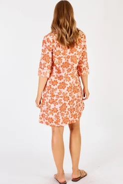 Mia Shirtmaker - Apricot - LL8 Dresses