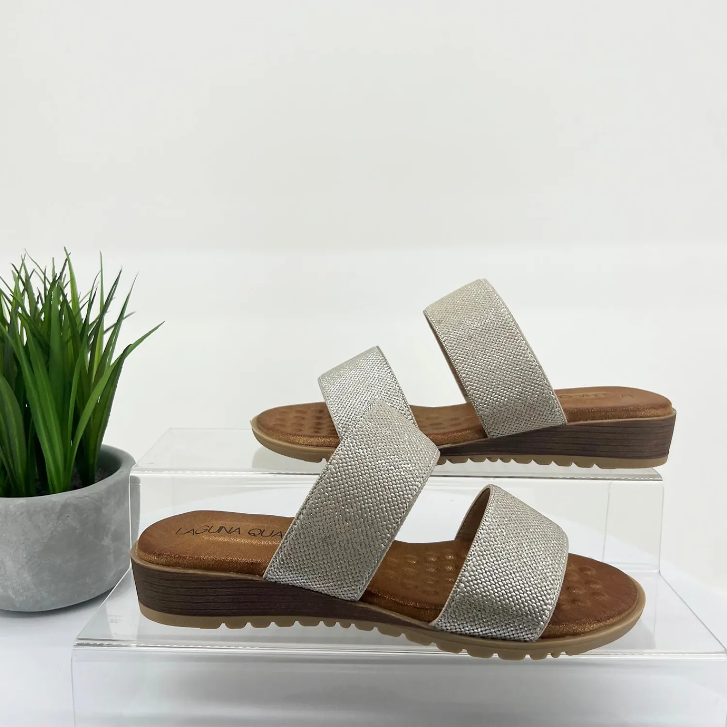 Sale Mister Sandal - Silver - LQ2 Flats|Sandals