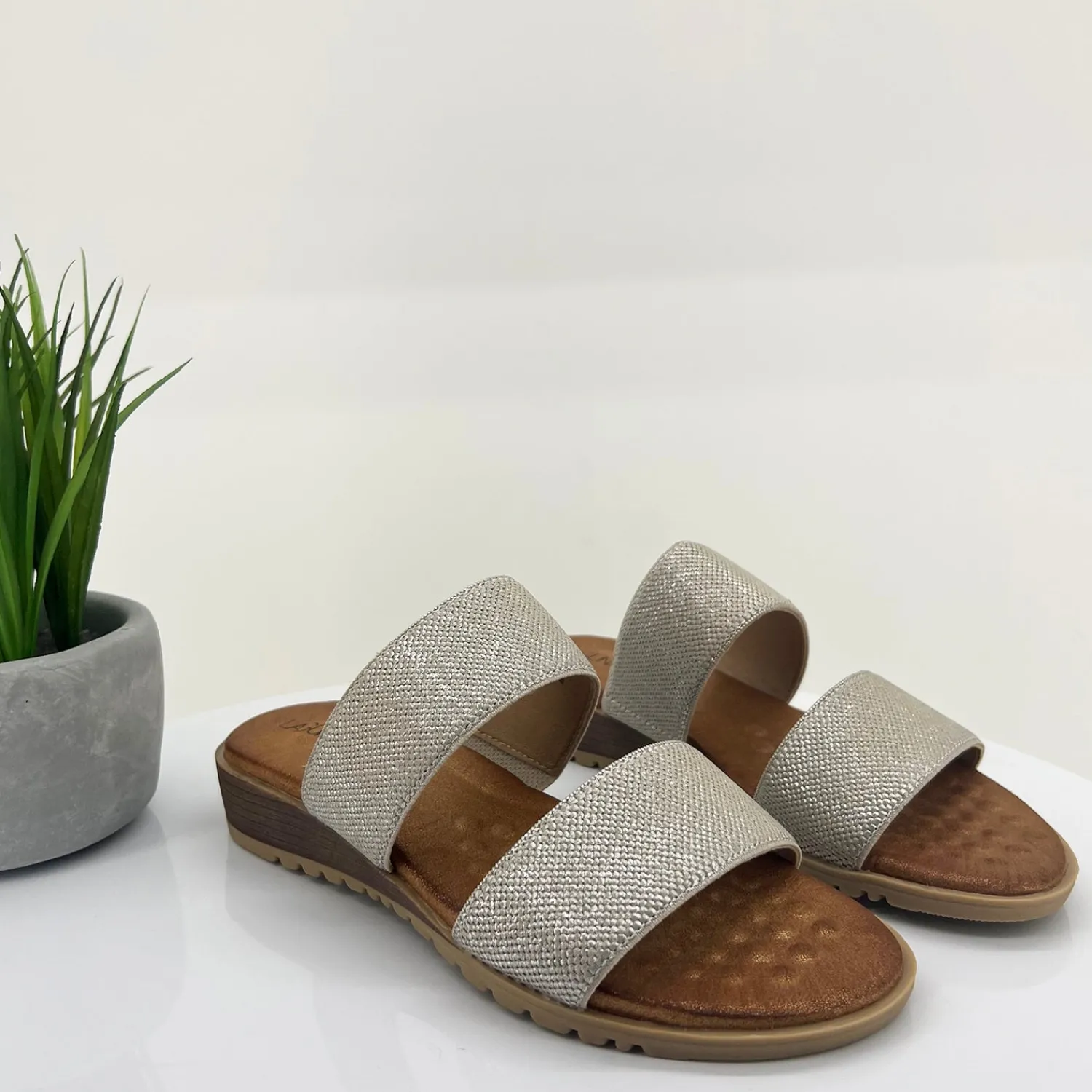 Sale Mister Sandal - Silver - LQ2 Flats|Sandals
