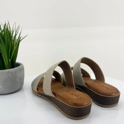 Sale Mister Sandal - Silver - LQ2 Flats|Sandals