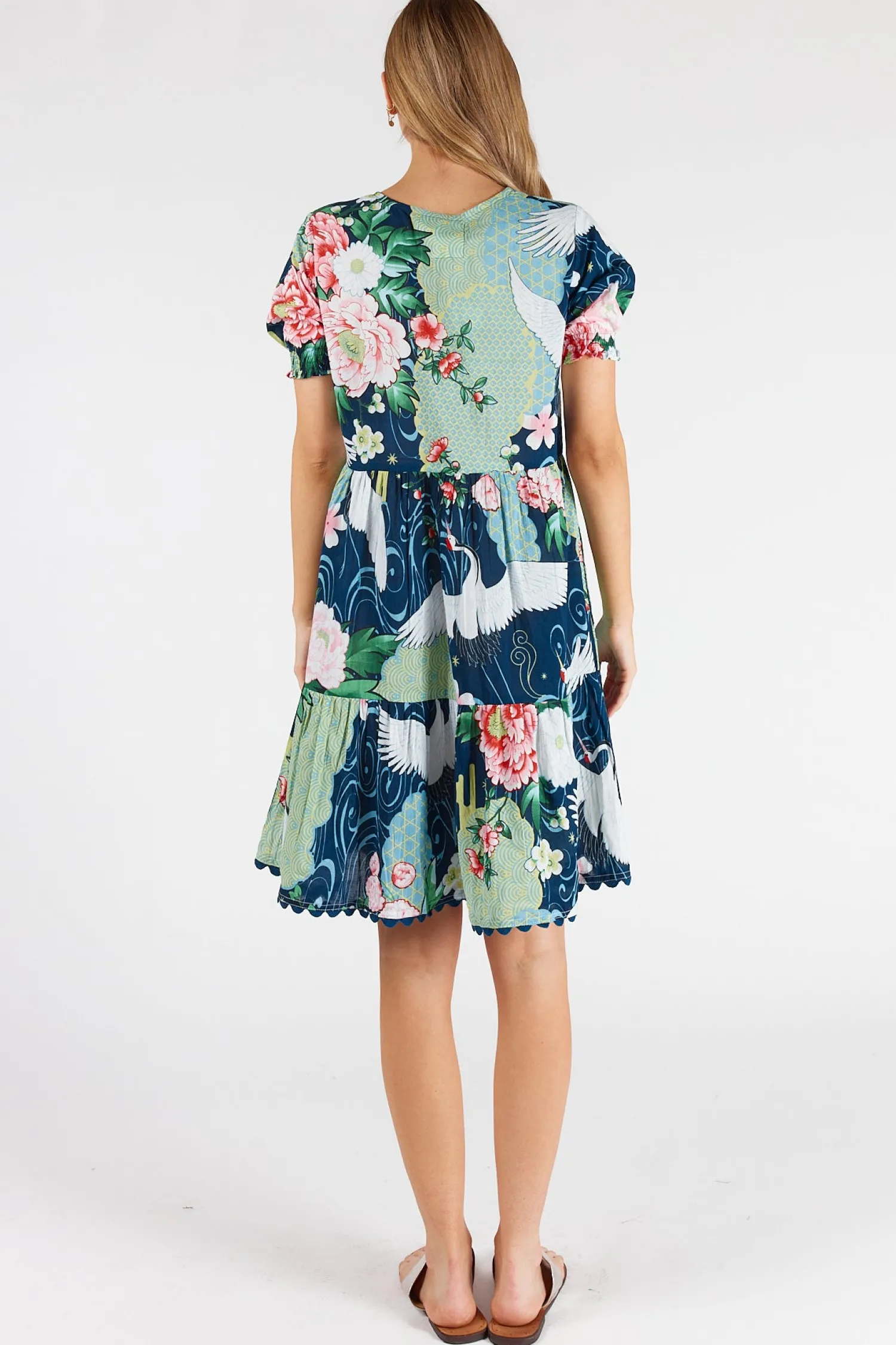 Discount Mitzuki Dress - Navy - LL42 Dresses