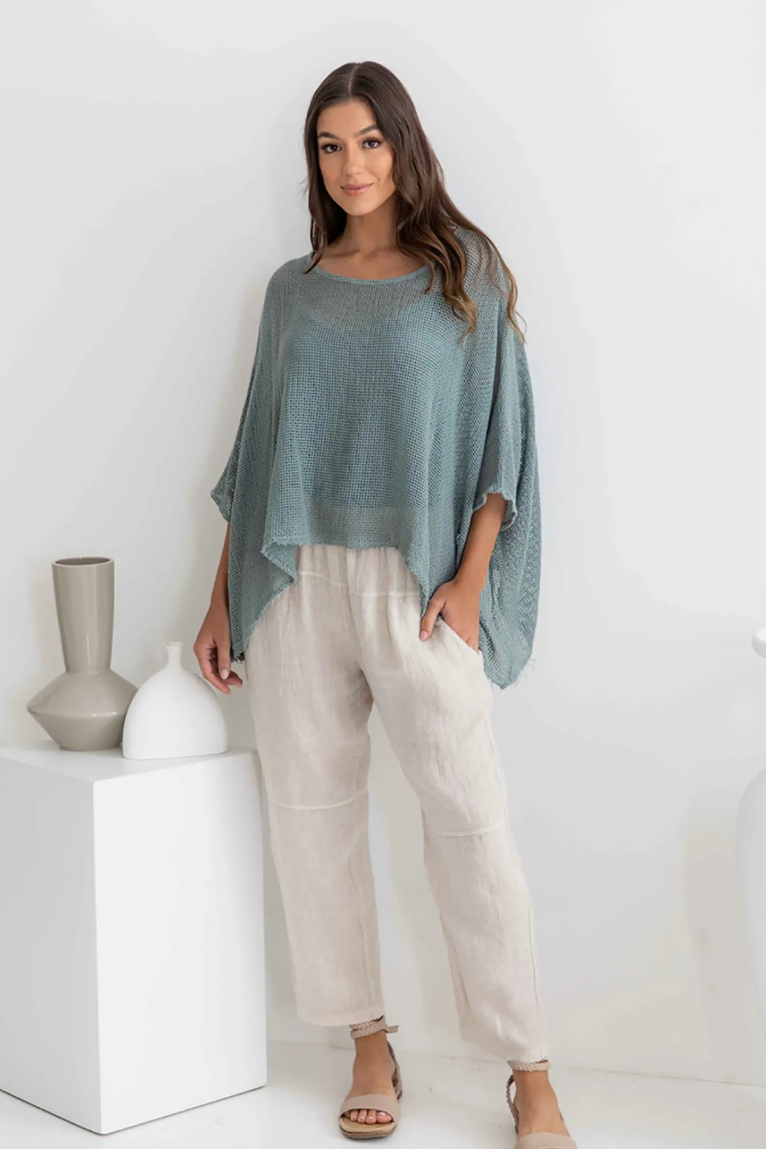New Modena Top - Blue - IC29 Shirts & Tops