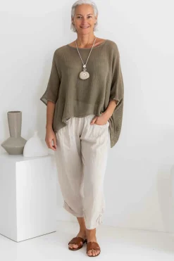 Modena Top - Slate - IC29 Shirts & Tops