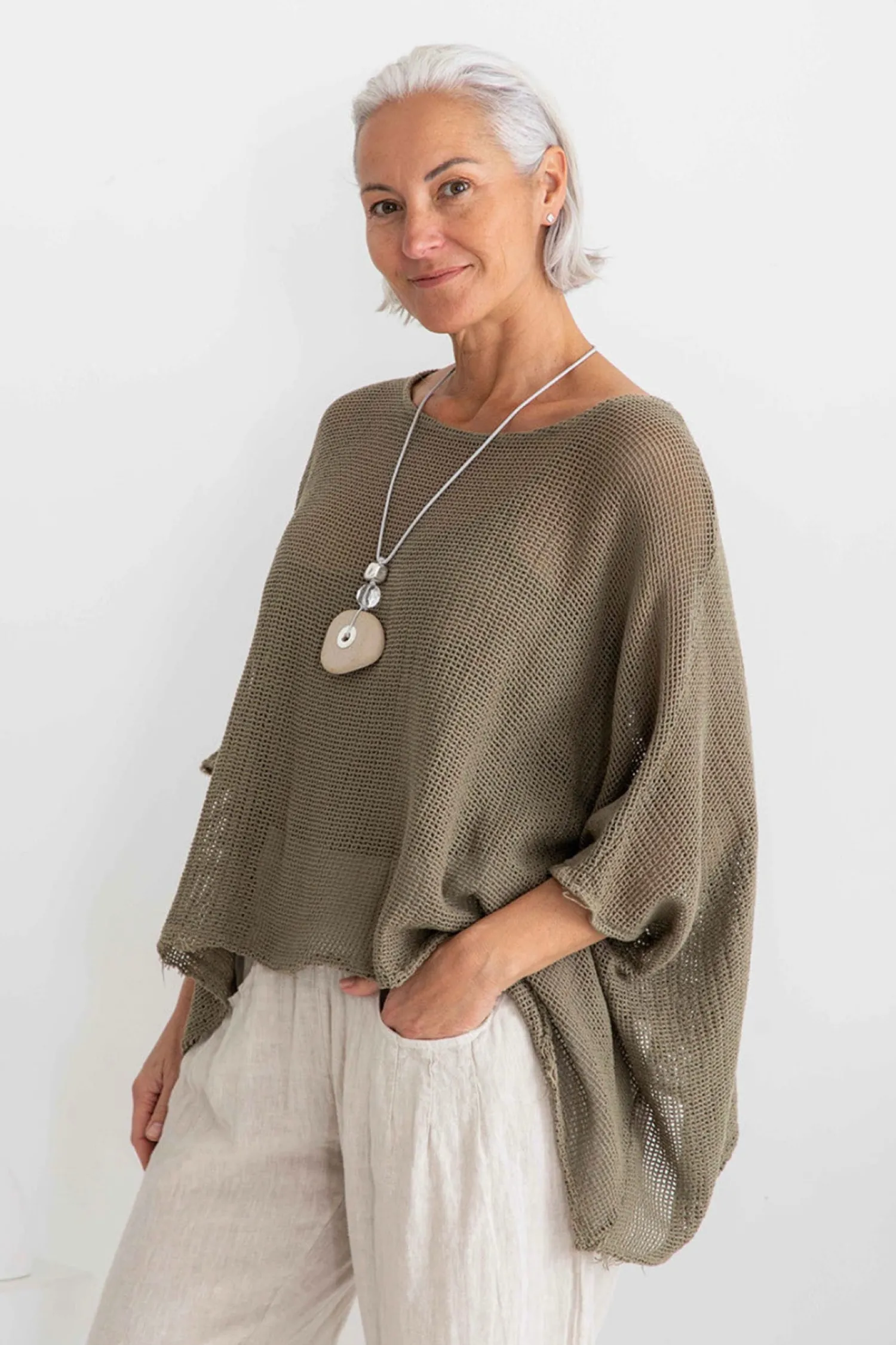 Modena Top - Slate - IC29 Shirts & Tops