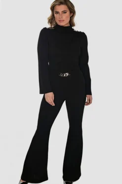 Discount Nerissa Pant - Black - FL71 Ladies Pants