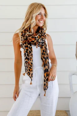 New Nevaeh Scarf - Animal - FR11 Scarves & Wraps