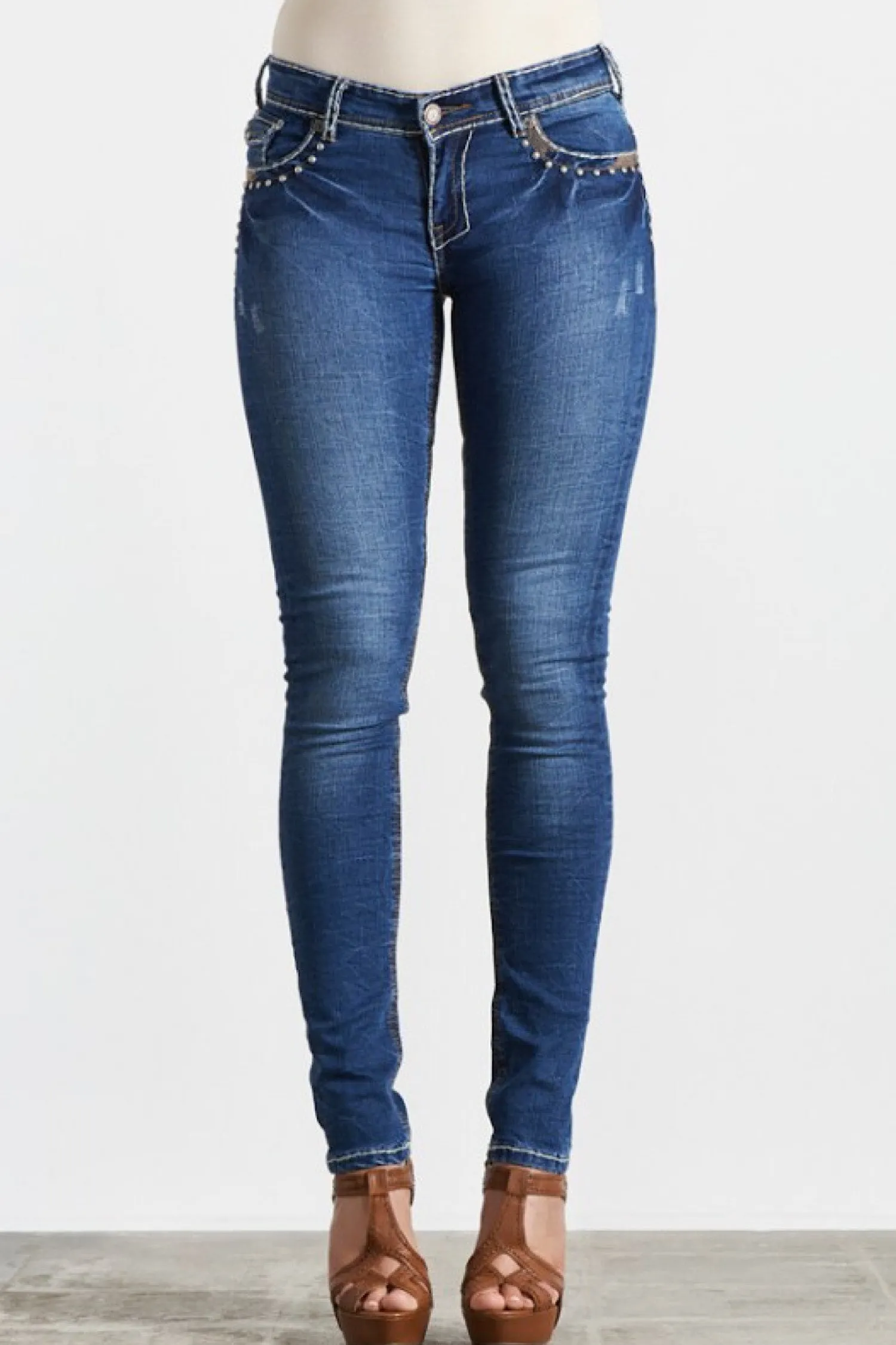 Nottingham Denim Jeans - BLUE - NLJ13 Women Women's Jeans