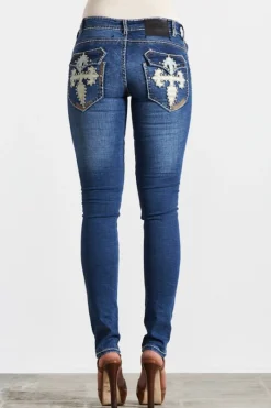 Nottingham Denim Jeans - BLUE - NLJ13 Women Women's Jeans