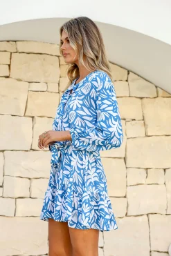 Online Nova Dress - Blue - LT1 Dresses