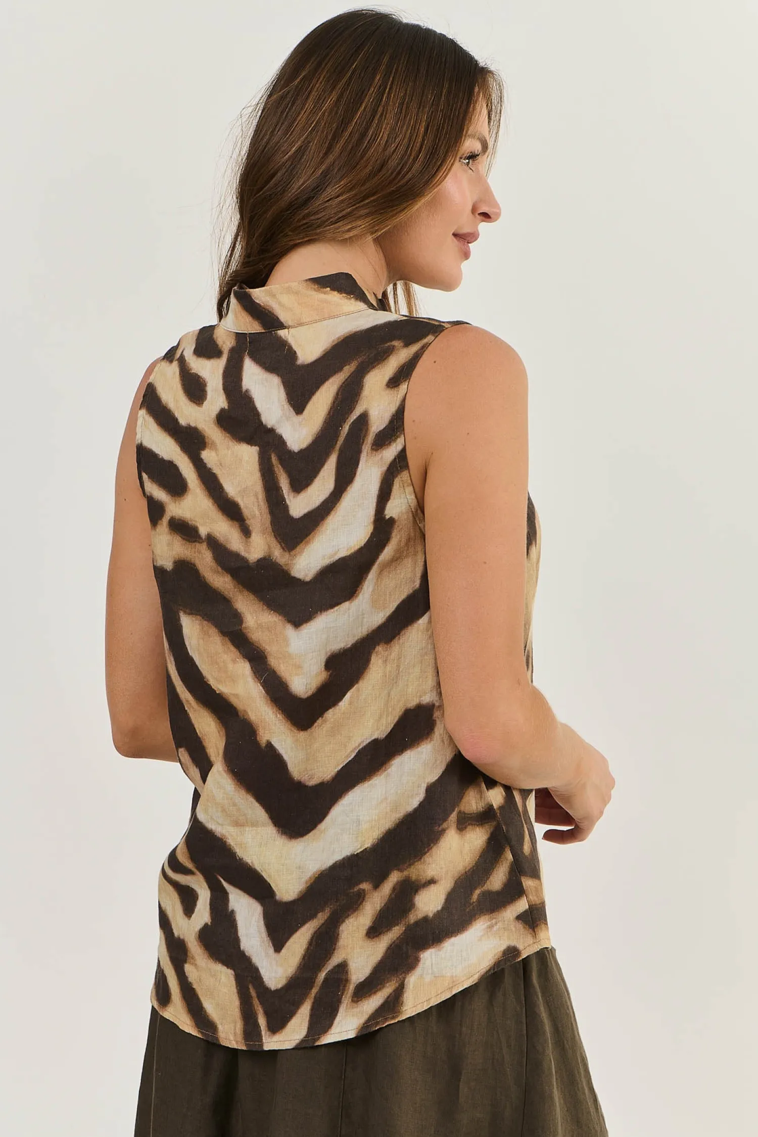 Clearance Paityn Sleeveless Top - Wildcat - OJ25 Shirts & Tops