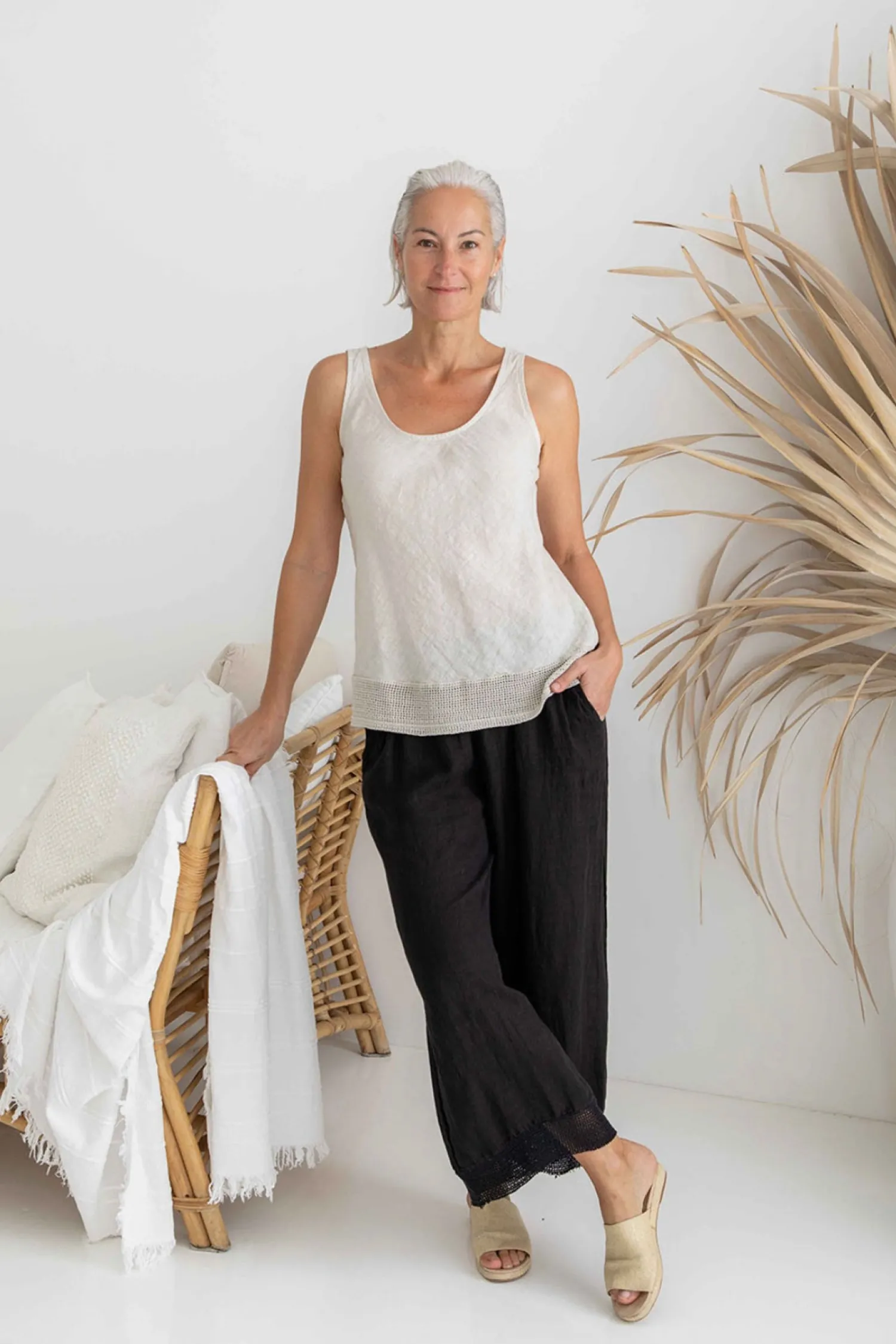 Hot Paneta Pant - Black - IC28 Ladies Pants