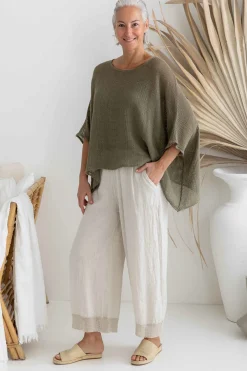Outlet Paneta Pant - Sand - IC28 Ladies Pants
