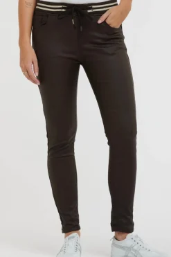 Online Pleather Tommy Jean - Chocolate - IS44 Women Women's Jeans