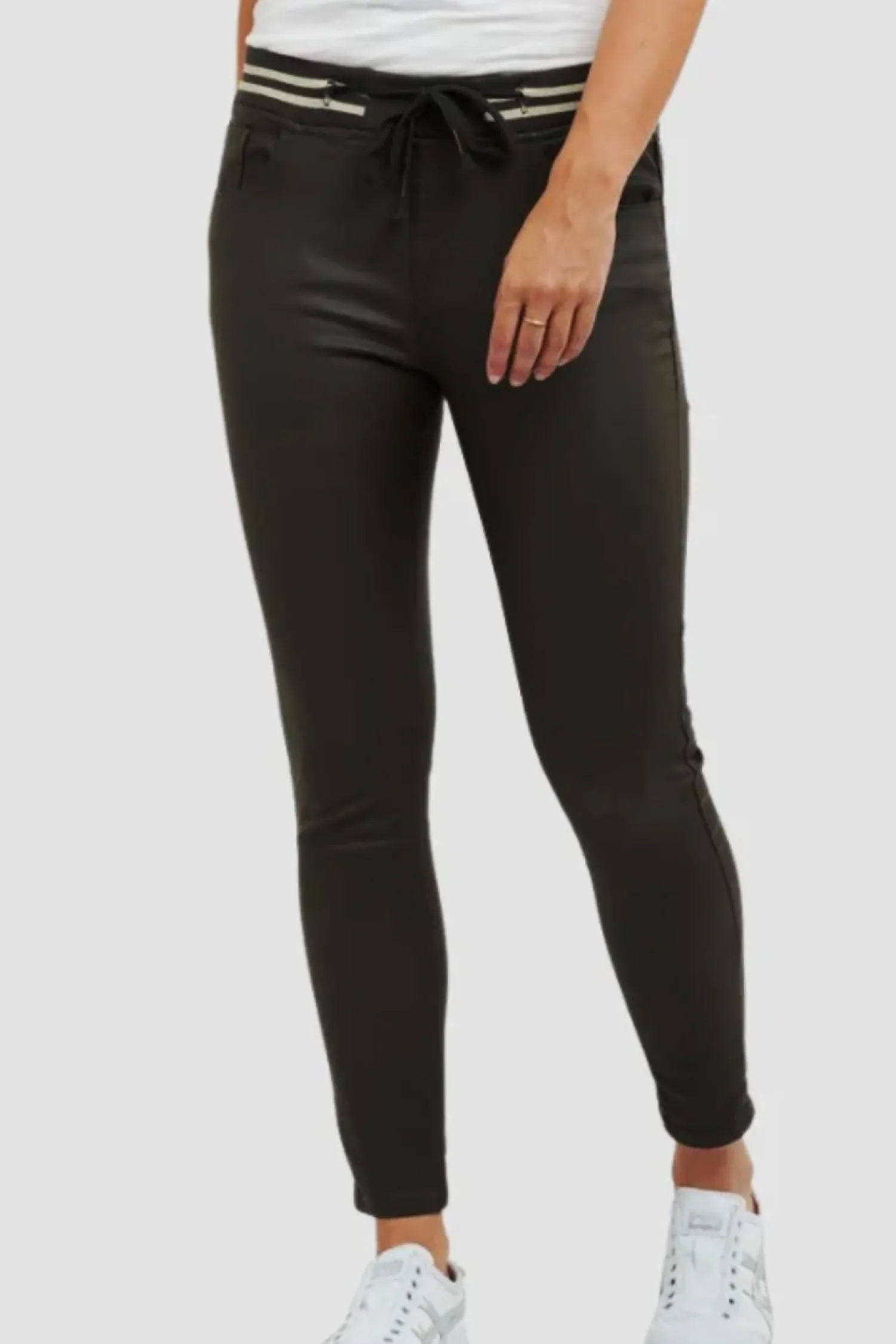 Online Pleather Tommy Jean - Chocolate - IS44 Women Women's Jeans