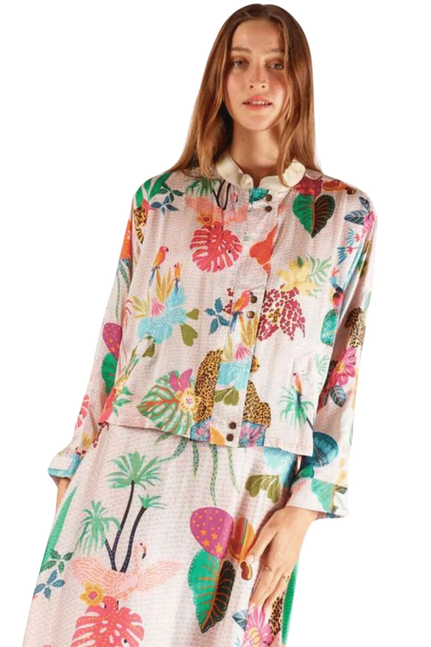 Hot Pretoria Jacket - Cream - RY20 Shirts & Tops