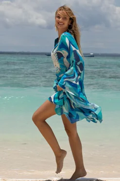 Sale Rachel Kaftan | Blue | M37 Dresses