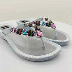 Outlet Rainbow Thong - White- GC1 Wedges|Sandals