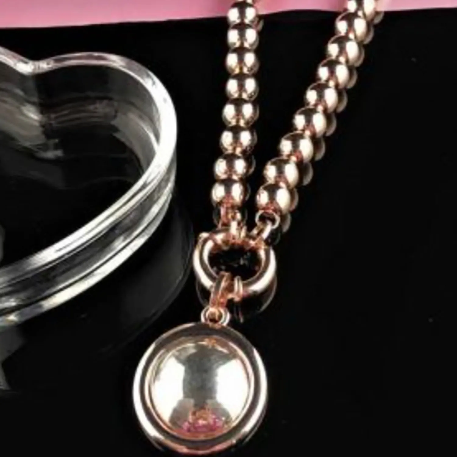 Clearance Rory Necklace - Rose Gold - SJ8 Jewellery