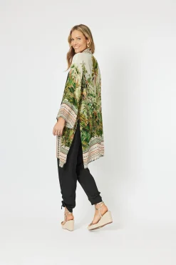 Clearance San Paolo Kimono - Eden - HV9 Coats & Jackets