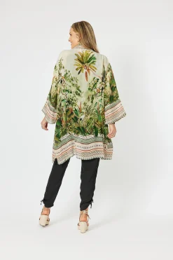 Clearance San Paolo Kimono - Eden - HV9 Coats & Jackets