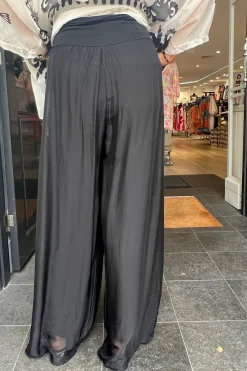 Best Silk Viscose Pants - Black - CG17 Ladies Pants