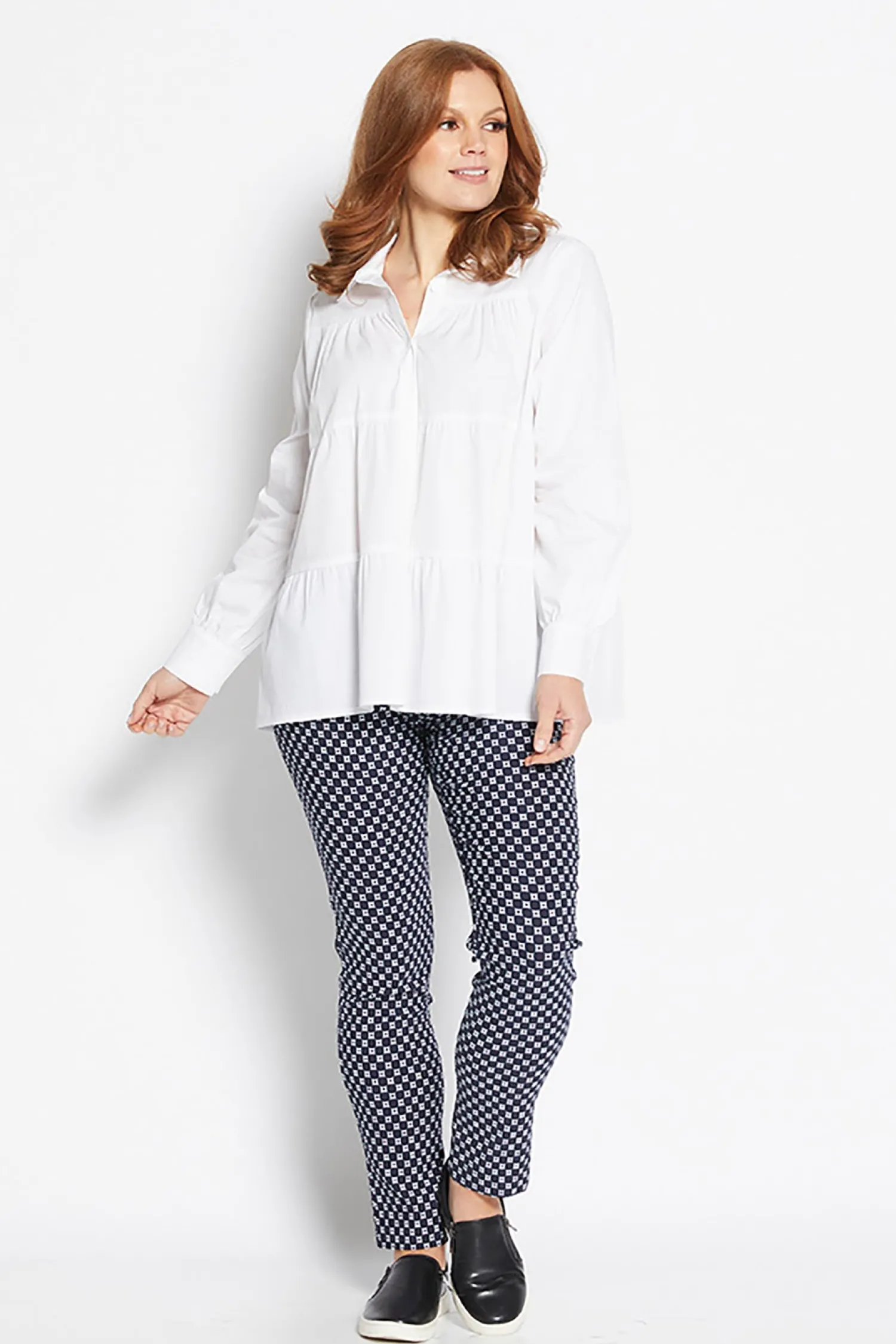New Simple Print Pant - Orbit - PH20 Ladies Pants