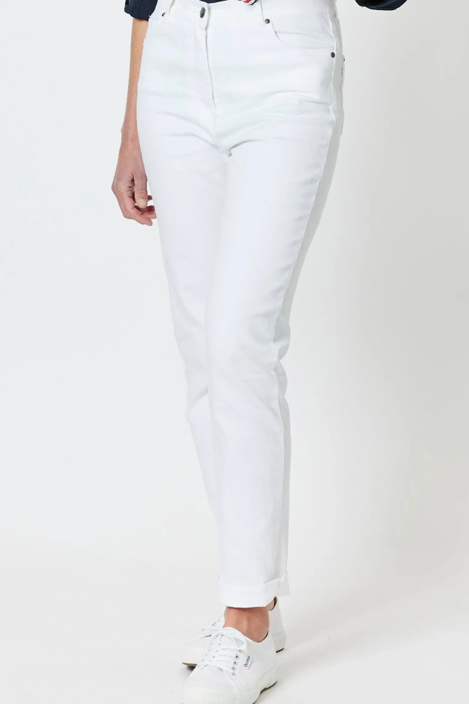 New Slim Miracle Leg Jeans - White - GS23 Women Women's Jeans