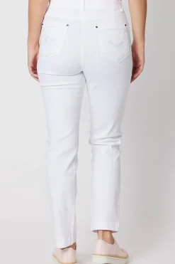 New Slim Miracle Leg Jeans - White - GS23 Women Women's Jeans