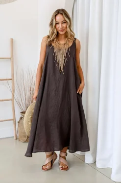 Clearance Sole Dress - Chocolate - FA11 Dresses