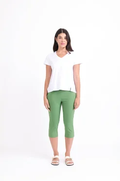 Outlet Split Enz Pants - Apple - F23 Ladies Pants