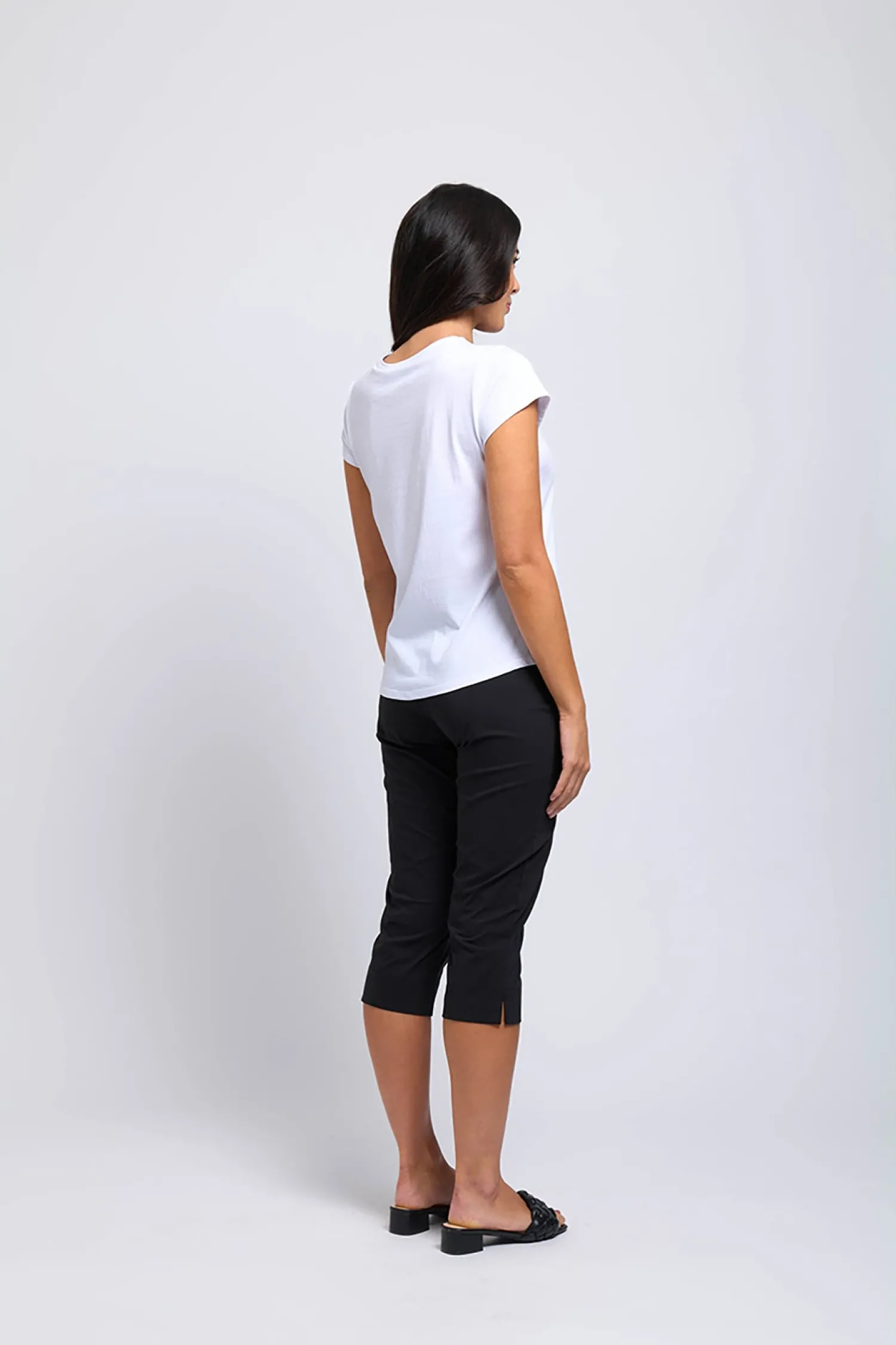 Sale Split Enz Pants - Black - F23 Ladies Pants