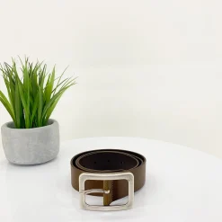 Clearance Square Buckle Leather Belt | Baileys | V1 Belts