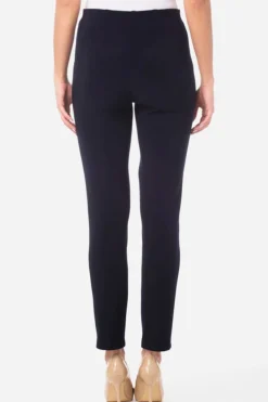 Outlet Straight Cut Pants - Navy - JR10 Ladies Pants