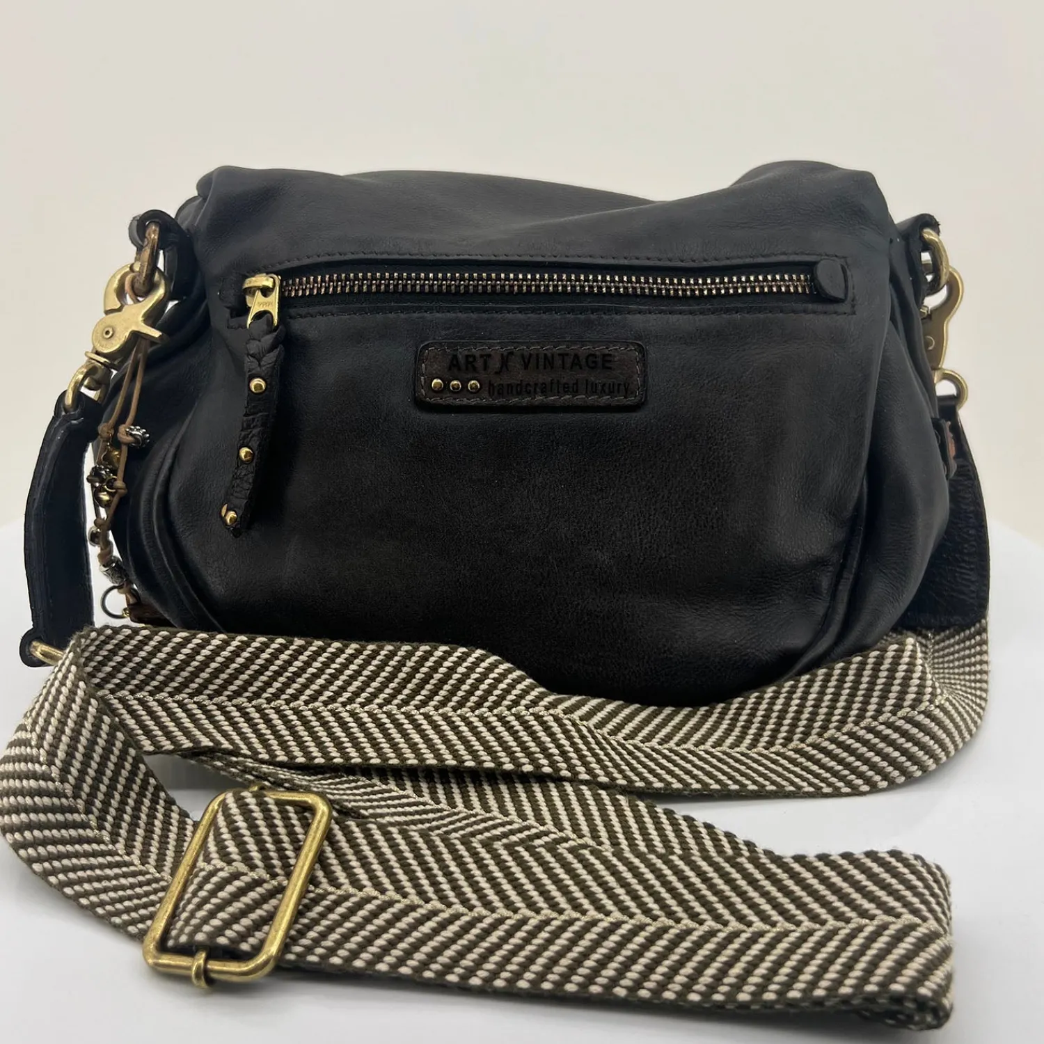 Hot Teddy Crossbody Bag - Charcoal - AV9 Handbags