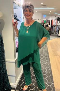 New Tilly Jumpsuit - Pine - SIS1 Jumpsuits|Weddings & Events