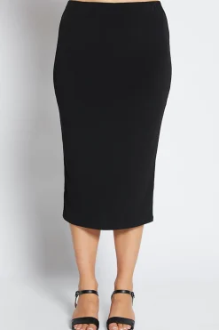 Online Tina Midi Skirt - Black - PH42 Skirts