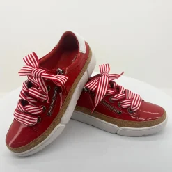 Outlet Torayne Red & White Sneaker - DJ40 Casual Shoes|Sneakers