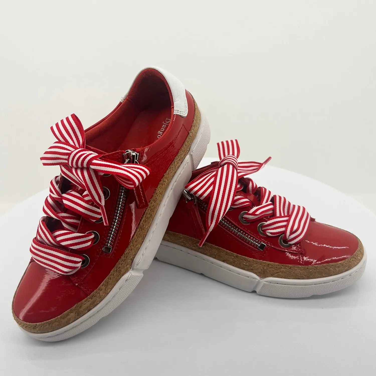 Outlet Torayne Red & White Sneaker - DJ40 Casual Shoes|Sneakers