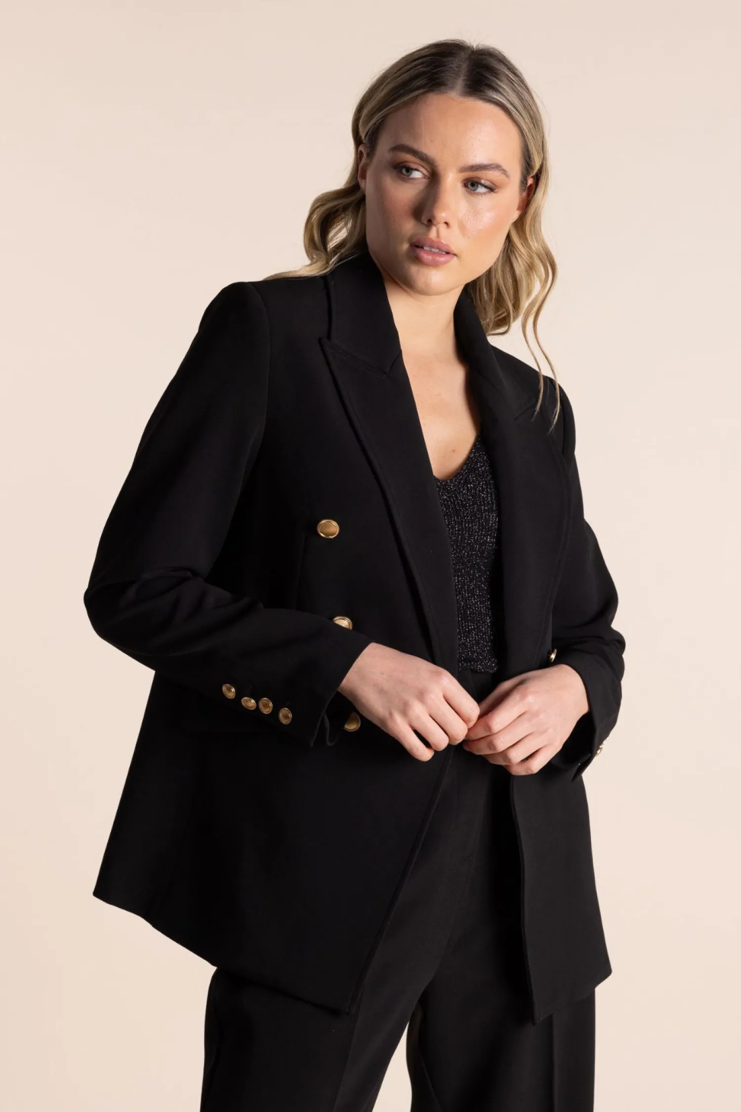Trinity Blazer - Black - TT8 Coats & Jackets