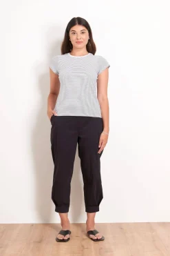Online Up The Volume Pant - Black - F5 Ladies Pants