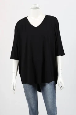 Outlet V Neck Relaxed Top - BO4 Shirts & Tops