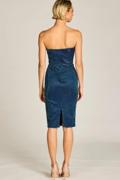 Hot Venus Dress - Navy Two Tone - PR5 Weddings & Events|Dresses