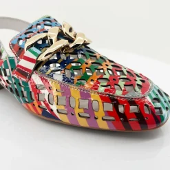Clearance Vooper Leather Heel - Multi - DJ29 Sandals|Heels