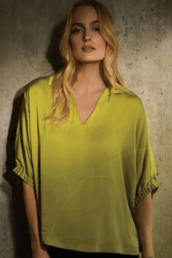 Clearance Wasabi Boxy Top - JR21 Shirts & Tops