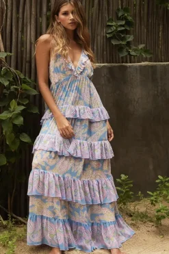 New Yolanda Dress - Blue - M17 Weddings & Events|Dresses