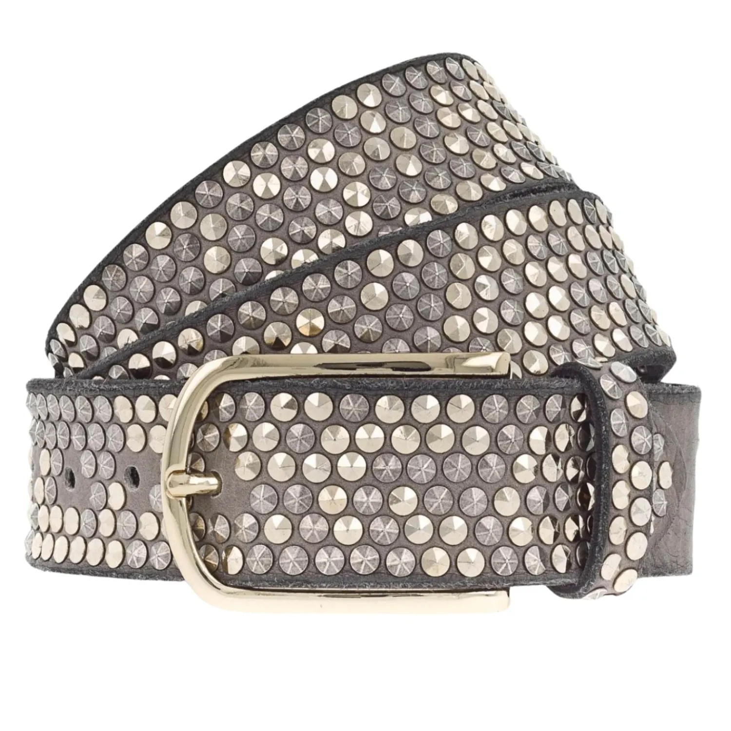 Hot Zoe Belt - Taupe Gold - BB3 Belts