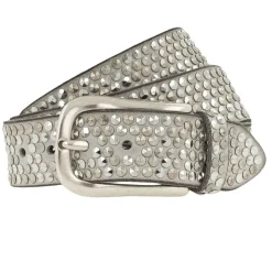 New Zoe Hellgrau - Silver - BB4 Belts